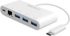 Hub USB-C vers RJ45/USB-C/3 x USB-A