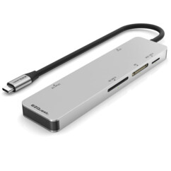 Lecteur de cartes CFast/CF/MS/SD/MicroSD USB-C 5 ports