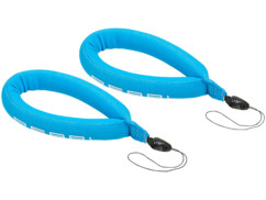 2 dragonnes bleues flottantes pour caméra sous-marine