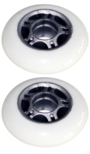 2 Roulettes pour Waveboard < 65 Kg
