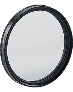 Filtre dégradé gris pour objectif - 58 mm