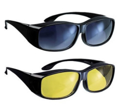 Pack lunettes de conduite ''Day Vision'' et ''Night Vision'' Infactory