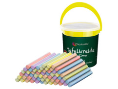 Seau avec 60 craies de couleur