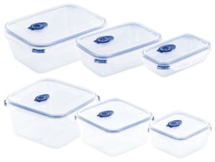 6 boîtes de conservation avec fonction sous-vide