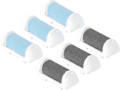 6 rouleaux supplémentaires pour pédicure SB-40.bc - gros grain / grain fin