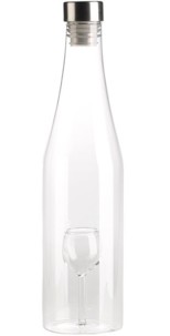 Bouteille déco avec compartiment secret - version Coupe