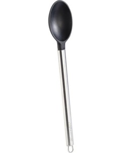 Cuillère en silicone avec manche en acier inoxydable