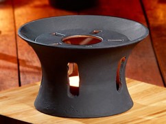 Réchaud en fonte pour théière asiatique