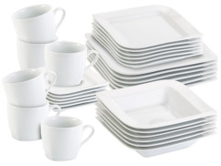 Service en porcelaine, 30 pièces