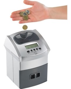 Compteur de pièces à piles