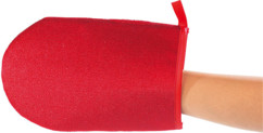 Gant nettoyant textile