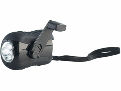 Lampe de poche dynamo d'extérieur