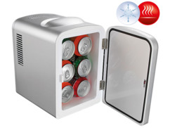 Mini réfrigérateur 2 en 1 avec prise 12 / 230 V - Gris