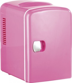 Mini réfrigérateur 2 en 1 avec prise 12 / 230 V - Rose Rosenstein & Söhne
