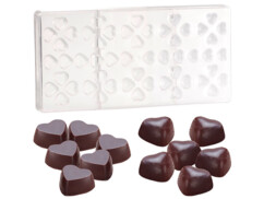 Moule à chocolat en forme de Petits Coeurs