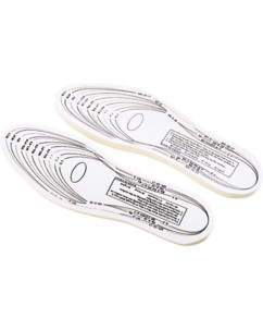 Paire de semelles à mémoire de forme