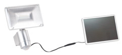 projecteur led mural pour extérieur avec chargeur solaire luminea