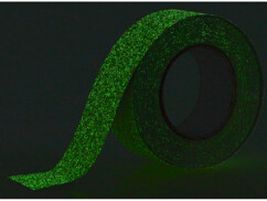 Ruban adhésif antidérapant phosphorescent - 10 m x 50 mm Infactory
