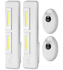 2 réglettes LED orientables et télécommandées LCL-28.rc