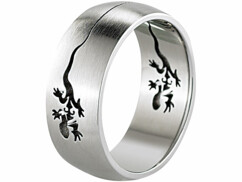 Bague homme motif Lézard taille 59