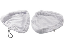 2 chiffons en microfibres pour balai vapeur