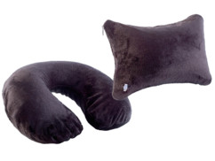 Coussins gonflables de voyage ultra-doux - Classique et Cervicales