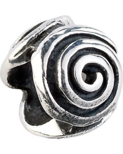 Perle en argent 925/1000 Spirale