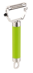 eplucheur et mandoline 2 en 1 avec 5 lames interchangeables