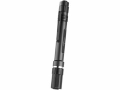 mini lampe de poche cree xte super puissante format stylo avec boitier aluminium lunartec