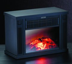 Mini-cheminée électrique 1200 W - noir