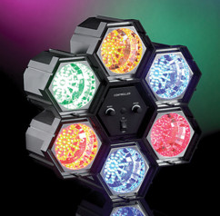 Rampe de 6 spots lumineux - 282 LED