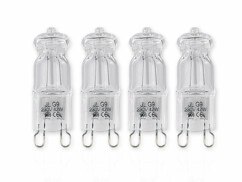 4 Ampoules halogènes G9 28 W