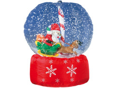 Boule à neige géante ''Père Noël''