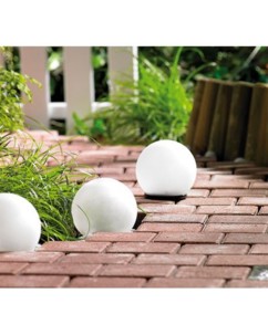 Boule lumineuse à LED solaire Ø 9 cm