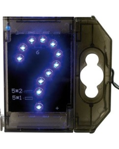 Caractère spécial lumineux à LED - '' ? '' bleu