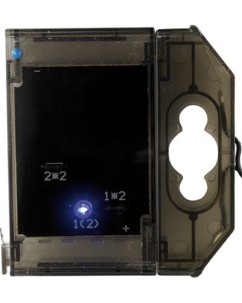 Caractère spécial lumineux à LED - '' . '' bleu