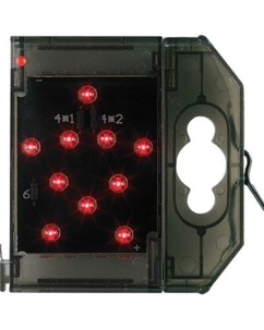 Caractère Spécial Lumineux À Led - '' Étoile '' Rouge