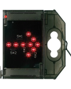 Caractère spécial lumineux à LED - '' Flèche droite '' rouge