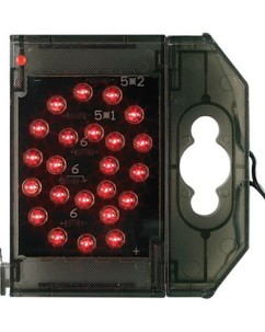 Caractère spécial lumineux à LED - '' @ '' rouge