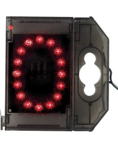 Chiffre lumineux à LED - ''0'' rouge