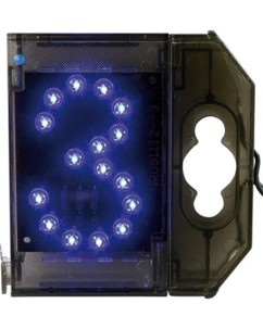 Chiffre lumineux à LED - ''3'' bleu