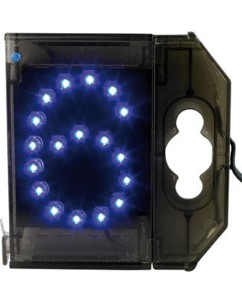 Chiffre lumineux à LED - ''6'' bleu