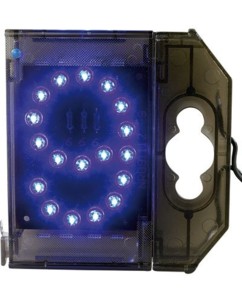 Chiffre lumineux à LED - ''9'' bleu