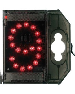 Chiffre lumineux à LED - ''9'' rouge