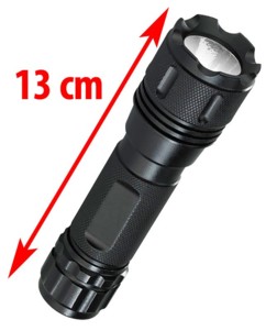 Lampe de poche aluminium à LED