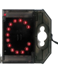 Lettre lumineuse à LED - ''C'' rouge