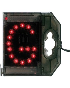 Lettre lumineuse à LED - ''G'' rouge
