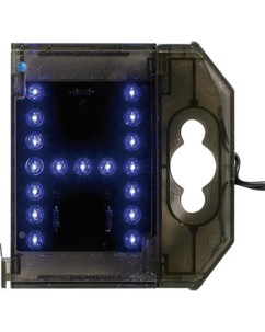 Lettre lumineuse à LED - ''H'' bleu