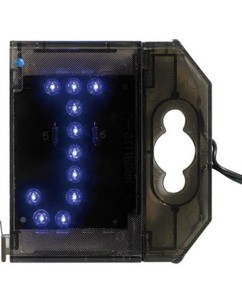 Lettre lumineuse à LED - ''J'' bleu