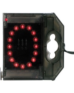 Lettre lumineuse à LED - ''O'' rouge